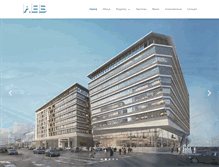 Tablet Screenshot of aeb-qatar.com